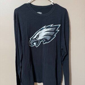 262 — Philadelphia Eagles Long Sleeve Tee | Distressed Graphic 🦅🏈